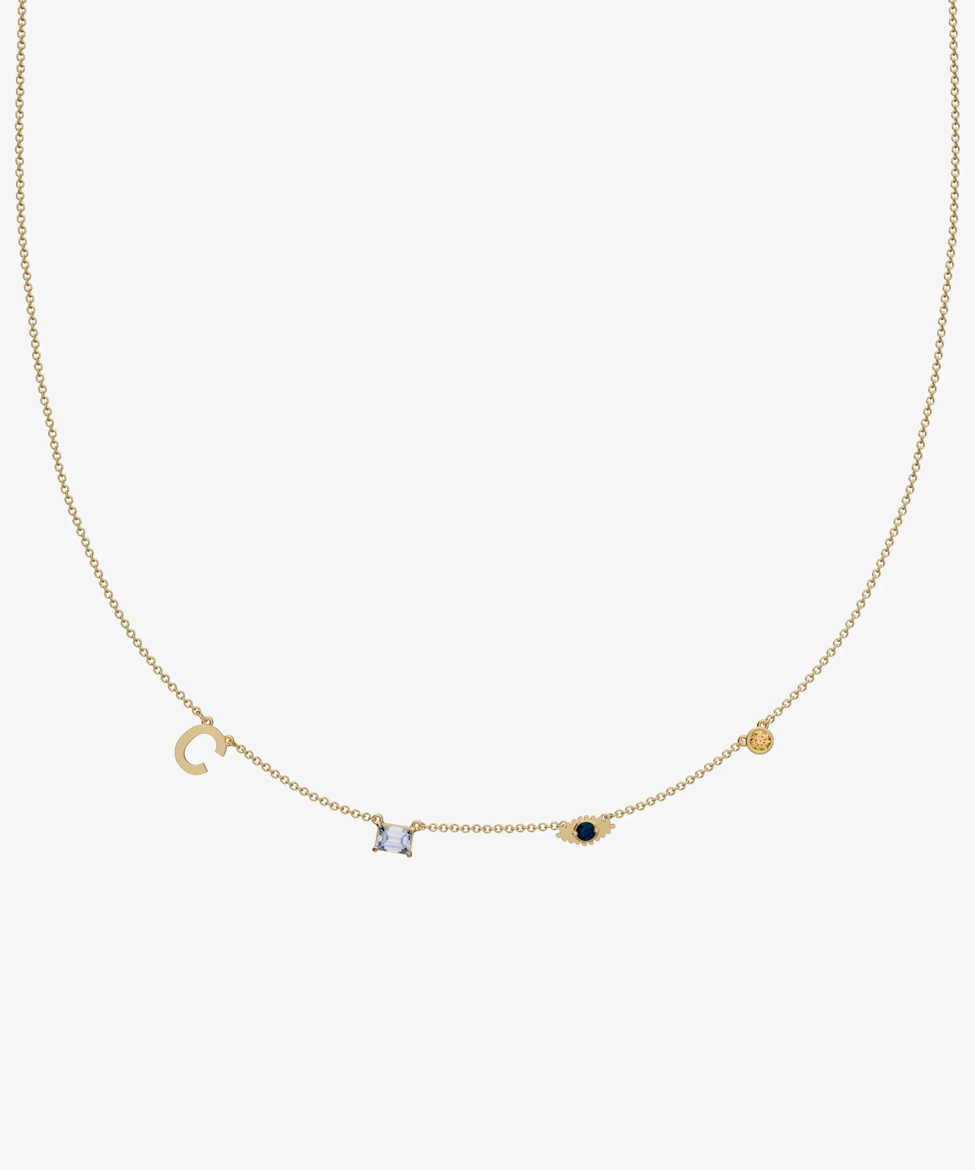 Personalised Charm Necklace classajewellers