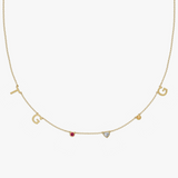Personalised Charm Necklace classajewellers