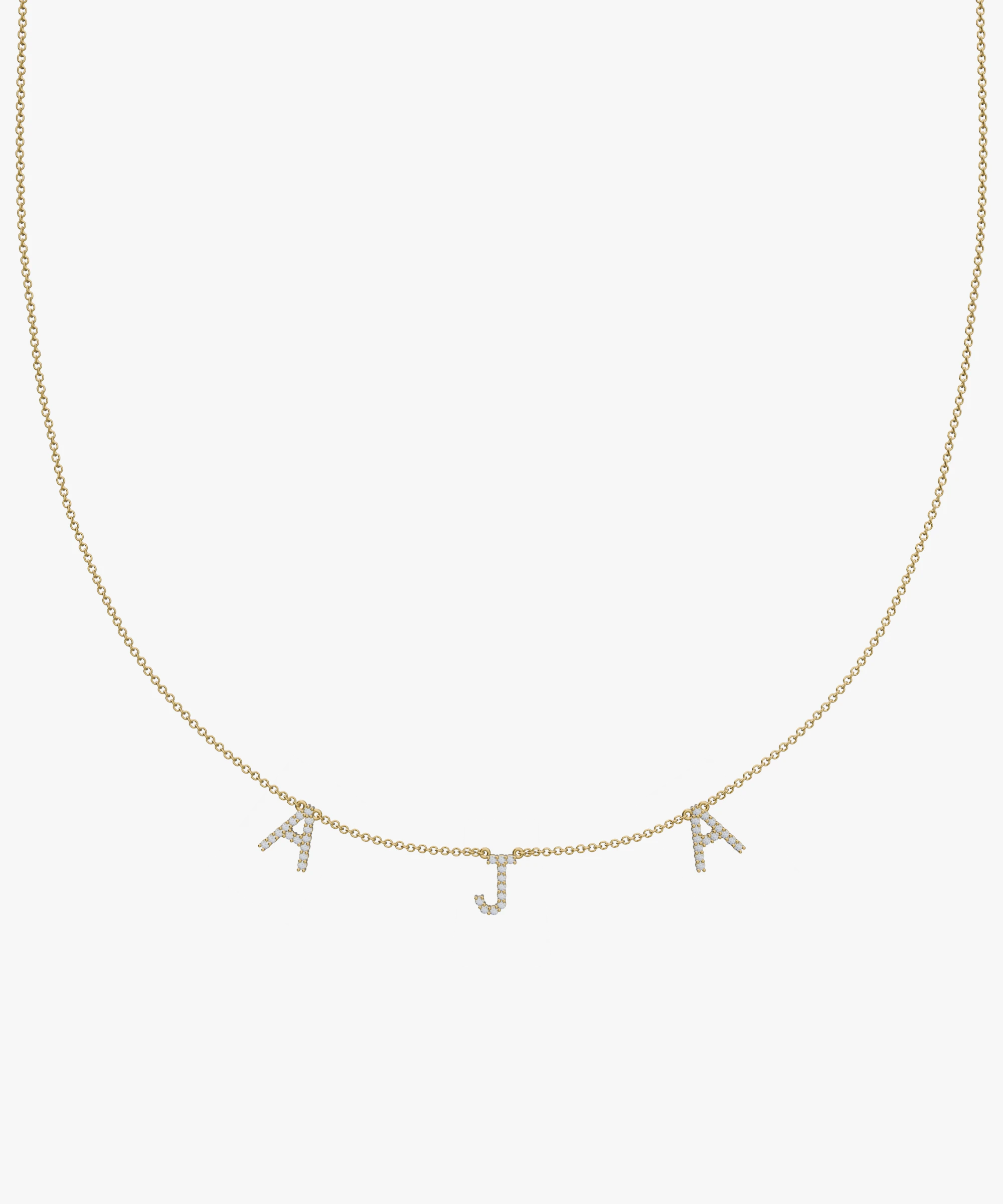 Personalised Charm Necklace classajewellers