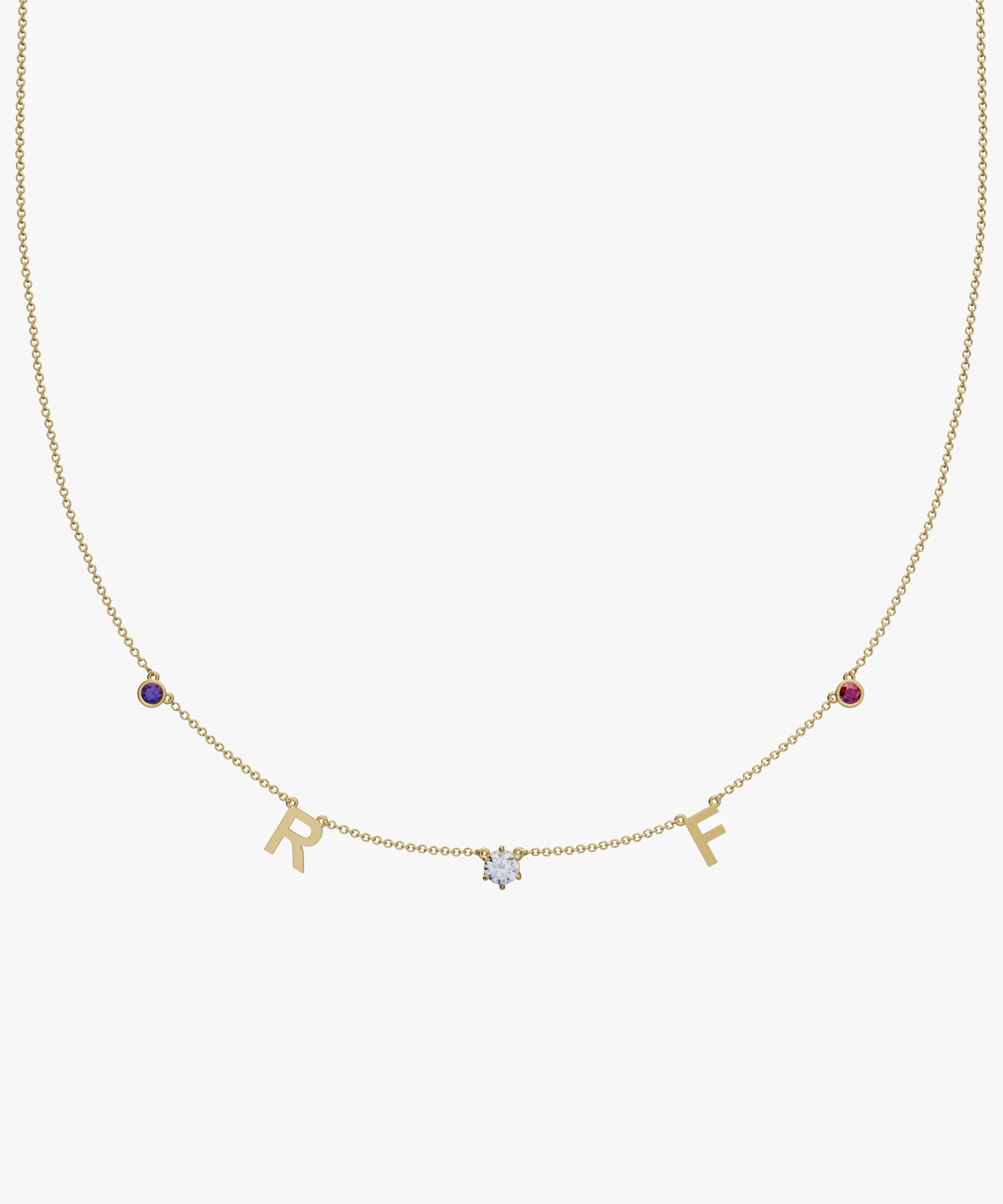 Personalised Charm Necklace classajewellers