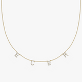 Personalised Charm Necklace classajewellers