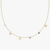 Personalised Charm Necklace classajewellers