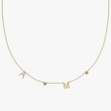 Personalised Charm Necklace classajewellers