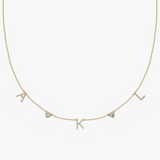 Personalised Charm Necklace classajewellers
