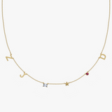 Personalised Charm Necklace classajewellers