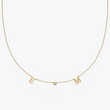 Personalised Charm Necklace Builder