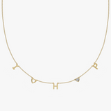 Personalised Charm Necklace Builder