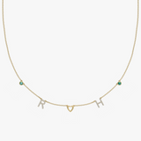 Personalised Charm Necklace Builder