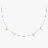 Personalised Charm Necklace Builder
