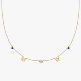 Personalised Charm Necklace Builder