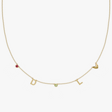 Personalised Charm Necklace Builder