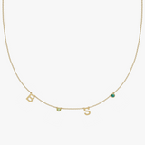 Personalised Charm Necklace Builder