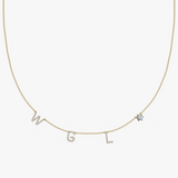 Personalised Charm Necklace Builder