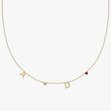 Personalised Charm Necklace Builder