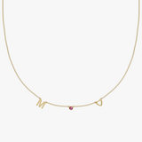 Personalised Charm Necklace Builder