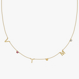 Personalised Charm Necklace Builder