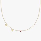 Personalised Charm Necklace Builder