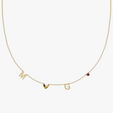 Personalised Charm Necklace Builder