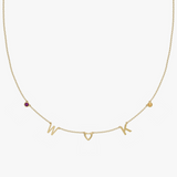 Personalised Charm Necklace Builder