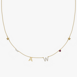 Personalised Charm Necklace Builder