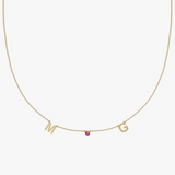 Personalised Charm Necklace Builder