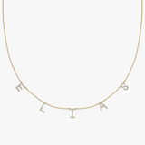 Personalised Charm Necklace Builder