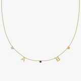 Personalised Charm Necklace Builder