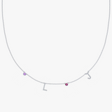 Personalised Charm Necklace Builder