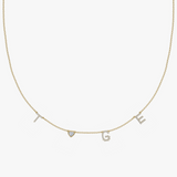 Personalised Charm Necklace Builder