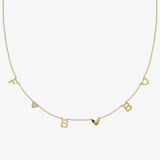 Personalised Charm Necklace Builder