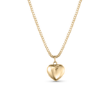 Dome Heart Necklace