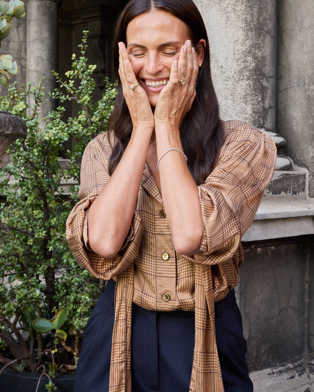 Genevieve Champagne Diamond Engagement Ring classajewellers