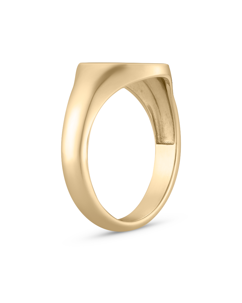 Bold Oval Signet Ring
