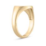 Bold Round Signet Ring