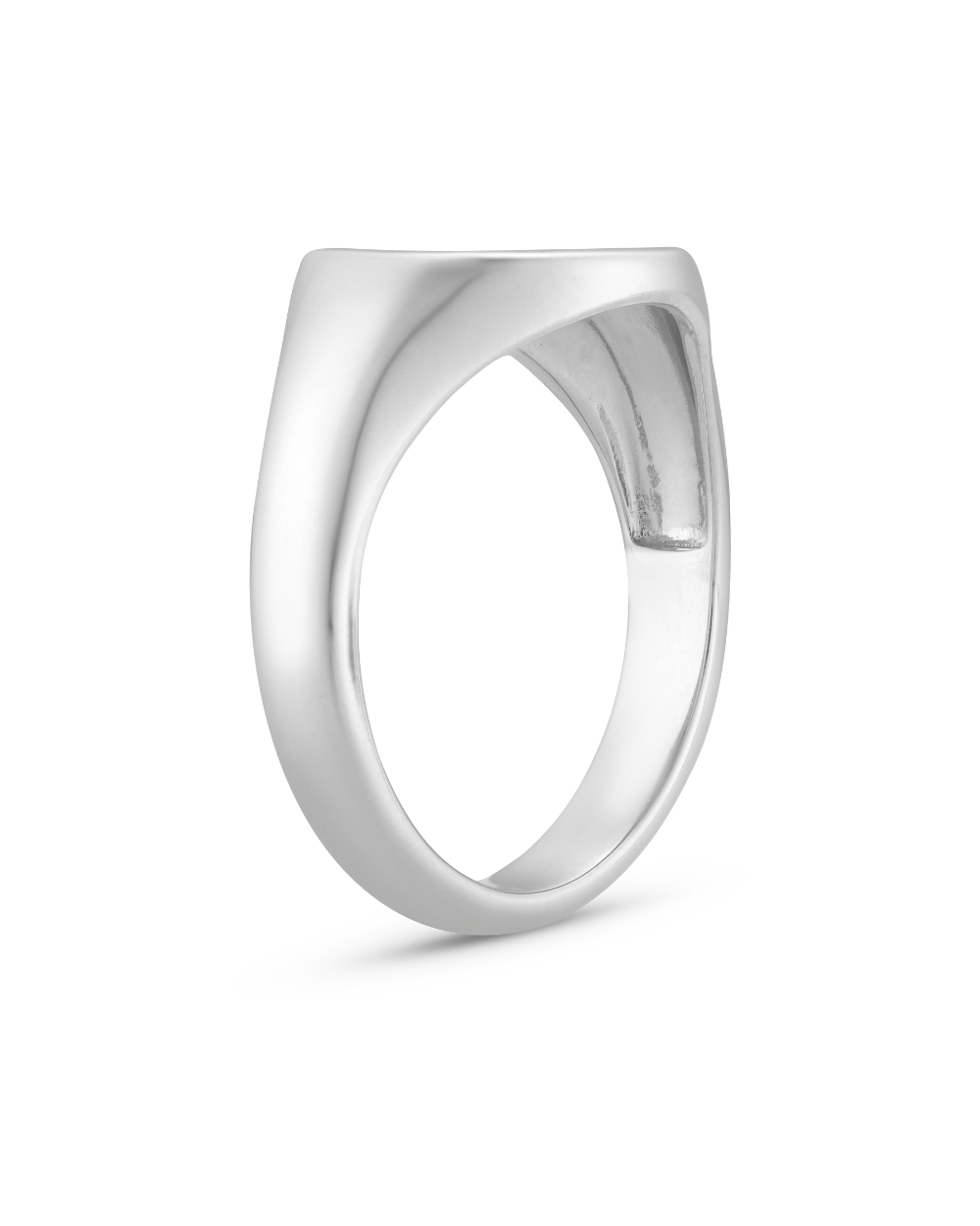 Bold Round Signet Ring