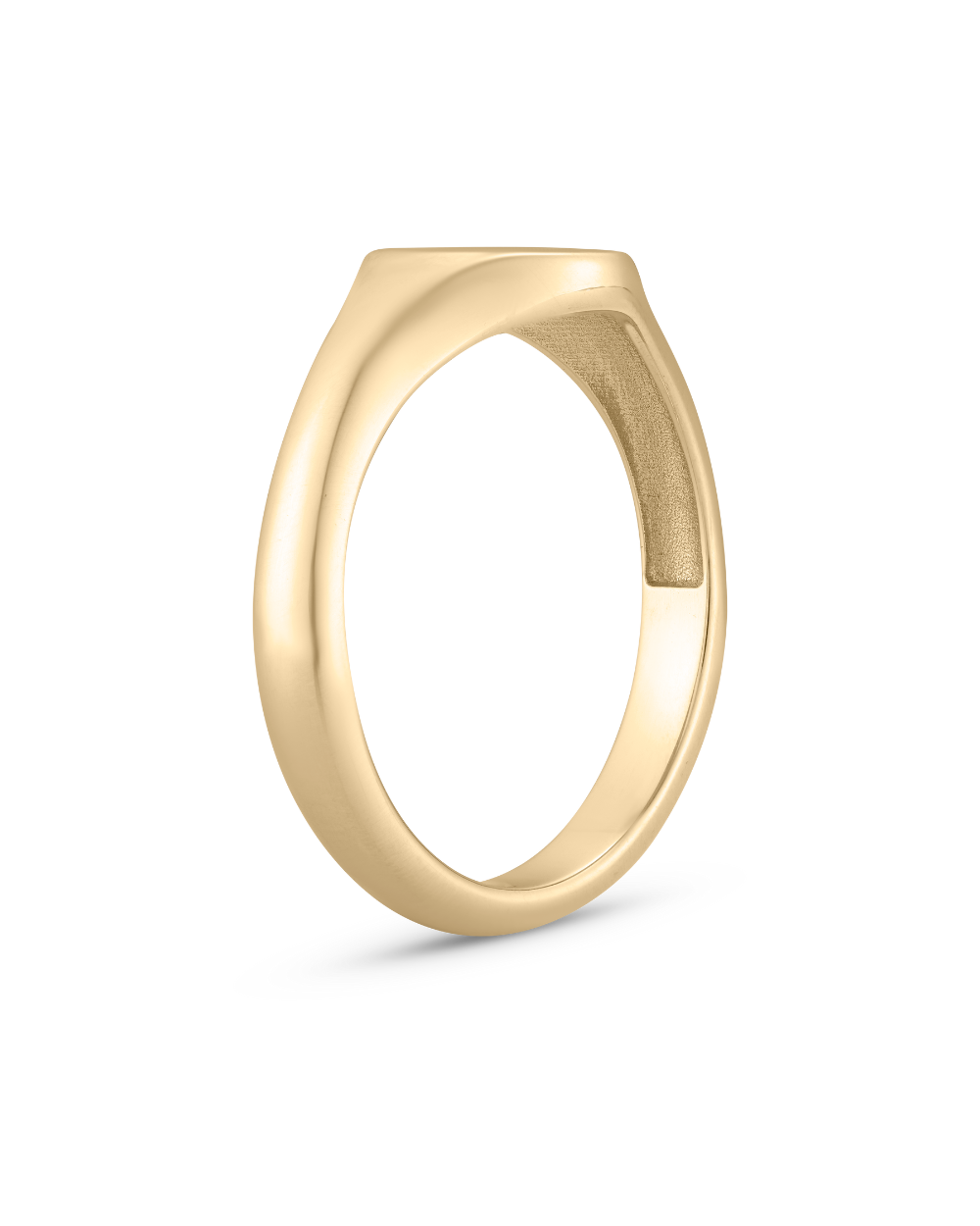 Petite Oval Signet Ring