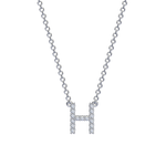 Diamond Initial Necklace