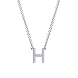 Diamond Initial Necklace