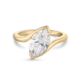 Florence 2.01ct Marquise Wrap Diamond Engagement Ring
