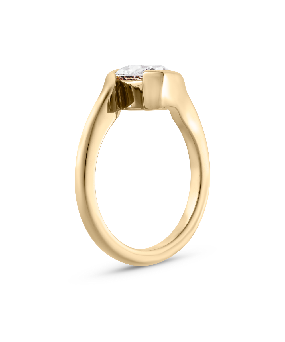 Florence 2.01ct Marquise Wrap Diamond Engagement Ring