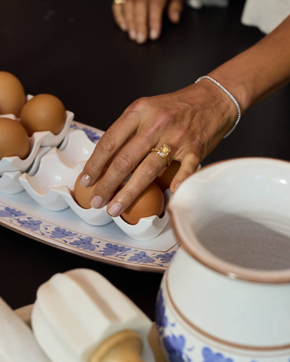 Genevieve Champagne Diamond Engagement Ring classajewellers