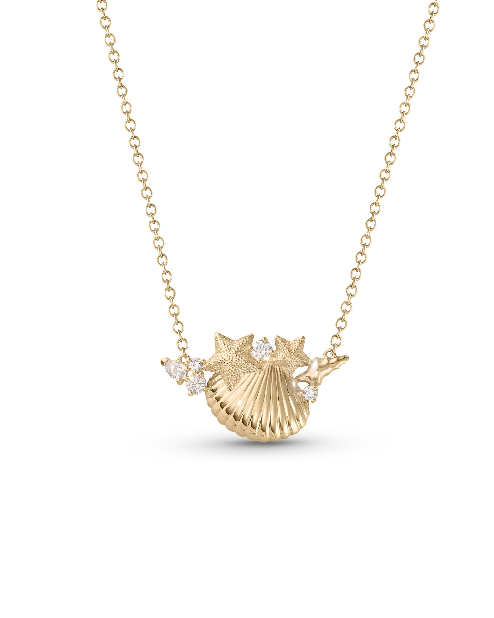 Delfina Shell Necklace