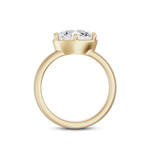 Alba 1.96ct East West Oval Diamond Ring