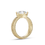 Alba 1.96ct East West Oval Diamond Ring