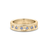 Beatrice Hand Engraved Band classajewellers