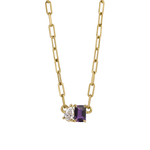 Bridget Small Toi et Moi Necklace