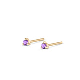 Petite Birthstone Studs