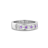 Beatrice Hand Engraved Band classajewellers