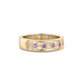 Beatrice Hand Engraved Band classajewellers