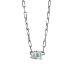 Bridget Small Toi et Moi Necklace